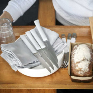 Set of 4 table knives N°125 Bon Appetit + Cloud