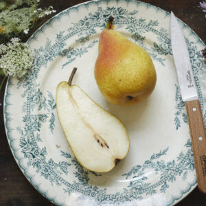 Set of 2 paring knives N°112 natural