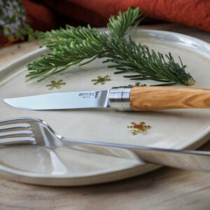 Table Chic Olive Wood Set - New Collection