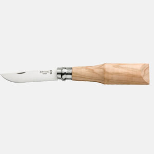 Rough Handle N°08 Olive wood Stainless steel
