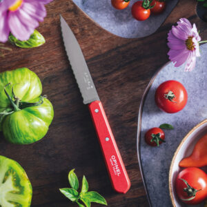 Serrated Knife N°113 Red
