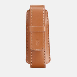 Leather Sheath Chic Brown